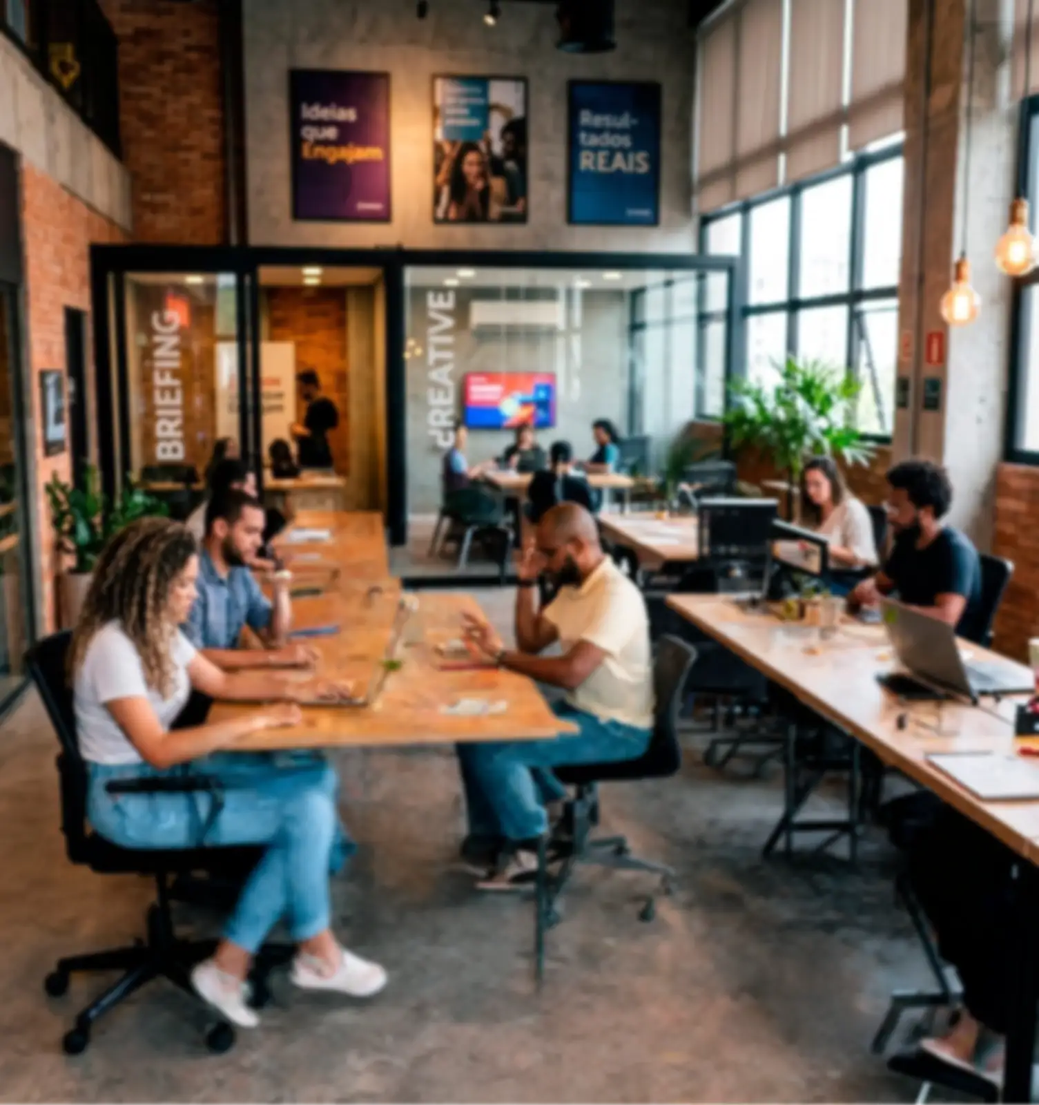 Ambiente de trabalho da LOVJOB