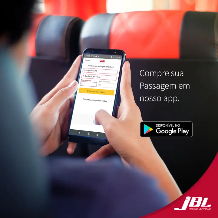 Social media: compra pelo aplicativo para JBL Internacional